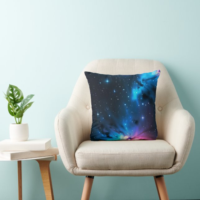 Almofada Arte Espacial Decorânea na moda Night Sky (Cadeira)