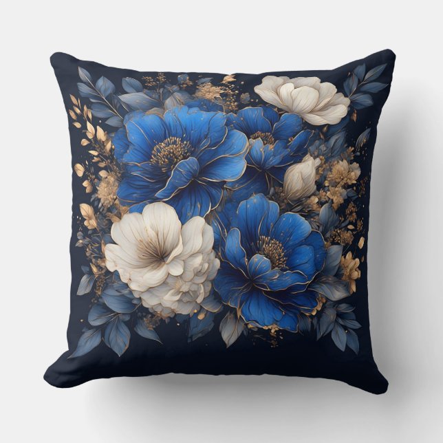 Almofada Arte Floral Elegante (Frente)