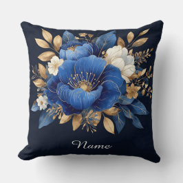 Almofada Arte Floral Elegante