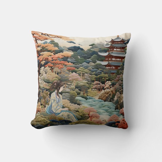 Almofada Arte japonesa - Arte japonesa (Frente)