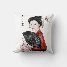 Almofada Arte Japonesa Moderna