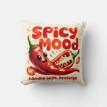 Arte Kawaii de Comida Apimentada Chili Humor Pican