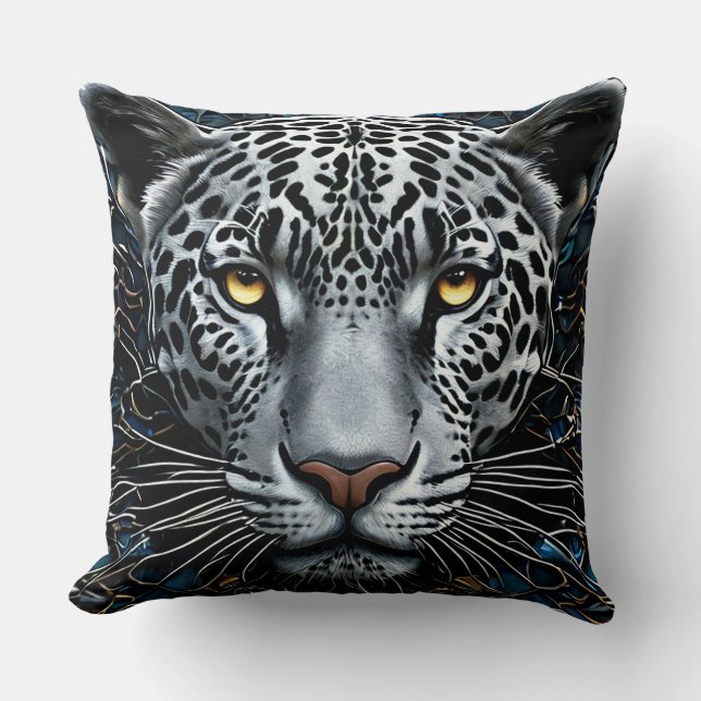 Almofada Arte leopardo (Frente)