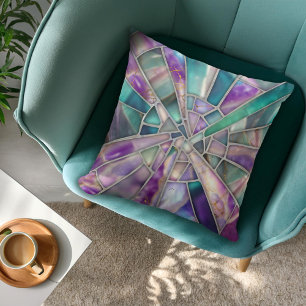 Almofada Arte Mosaica - Fluorite Sonhenta