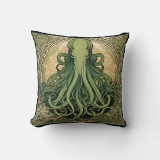 Almofada Arte Nova Cthulhu