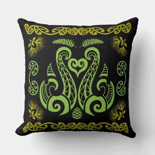 Almofada Arte Nova Zelândia (Frente)