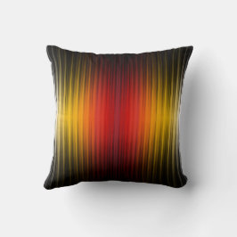 Almofada Arte Padrão de Cores de Campo Plasmático de Reentr