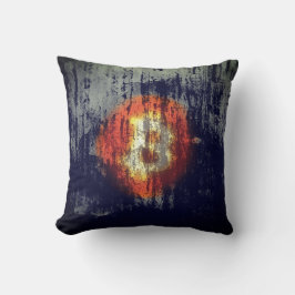 Almofada Arte Resiliente Bitcoin