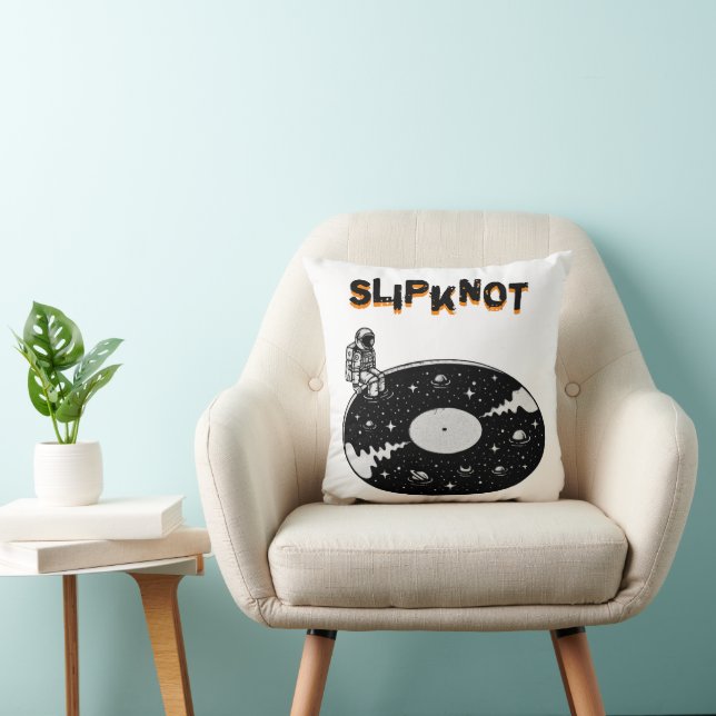 Almofada arte visual slipknot (Cadeira)