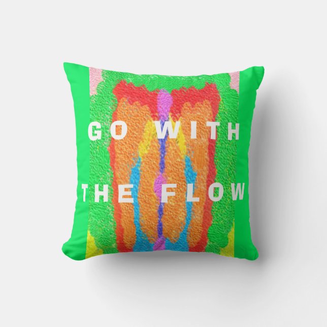 Almofada Artes abstrato puras e trapos supremo (Frente)