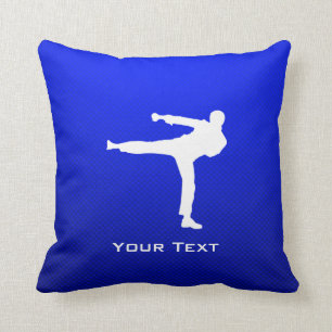 Almofada Artes marciais azuis