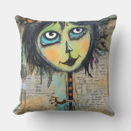 Almofada ArtLady 5 encantadora e angustiada