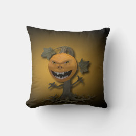 Almofada Árvore de Abóbora Feliz Halloween