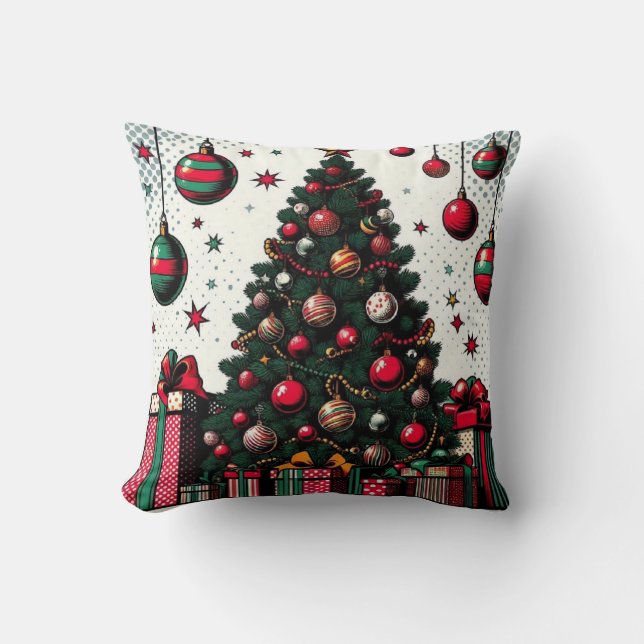 Almofada árvore de Natal (Frente)