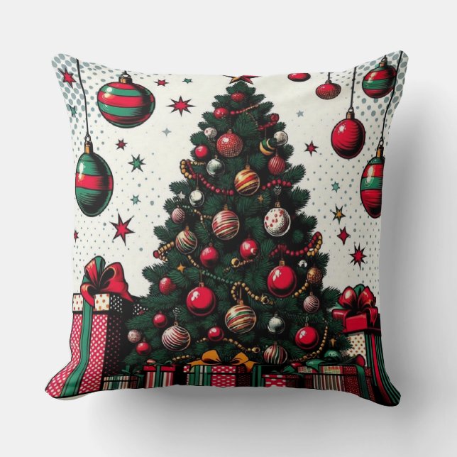 Almofada árvore de Natal (Frente)