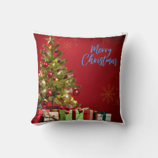 Almofada Árvore de Natal Alegre wi