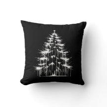 Árvore de Natal Branca Chic Gótico Pingando Sofrim