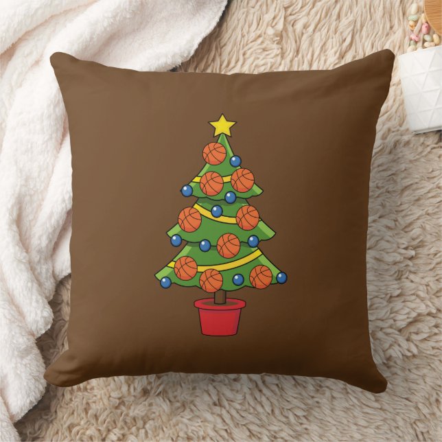 Almofada Árvore de Natal de basquetebol (Cobertor)