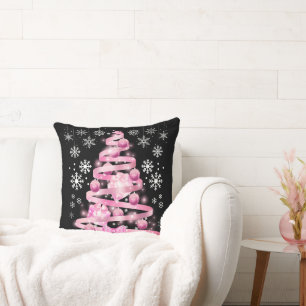 Almofada Árvore de Natal de Floco de Neve Branco