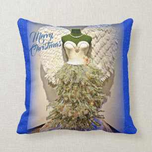 Almofada Árvore de Natal do formulário do vestido do
