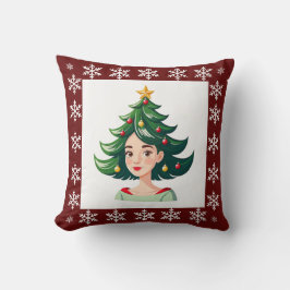 Almofada Árvore de Natal elegante e agradável Na moda