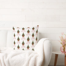 Árvore de Natal Elegante – Fita Vermelha