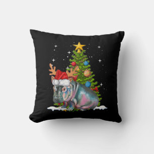 Almofada Árvore de Natal Hippopotamus