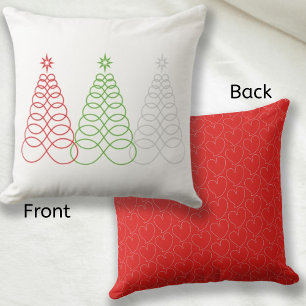 Almofada Árvore de Natal Infinita - MultiColor - RedB