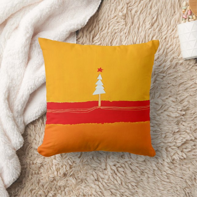 Almofada Árvore de Natal, Vintage, Abstrato (Cobertor)