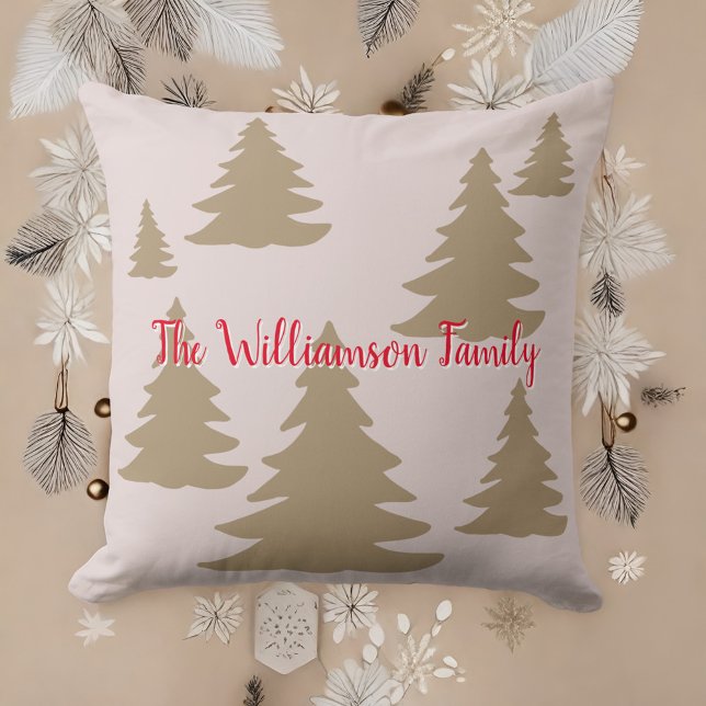 Almofada Árvore de ouro simples e moderna (Criador carregado)