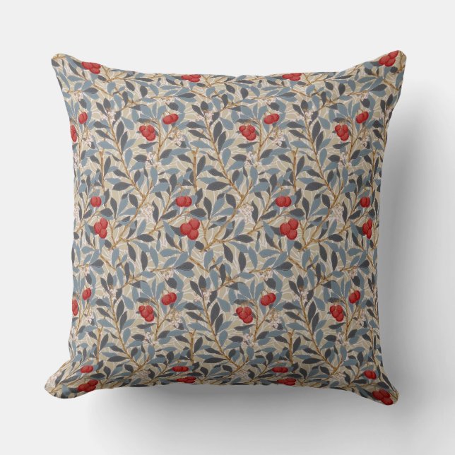 Almofada Árvore Redberry, William Morris (Frente)