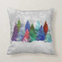 Árvores Coloridas Modernas - Natal