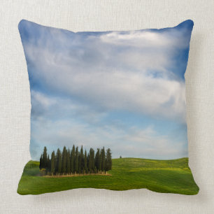 Almofada Árvores de Cypress no travesseiro decorativo de