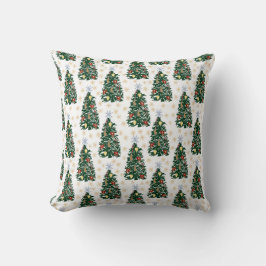 Almofada Árvores de Natal - Férias festivas