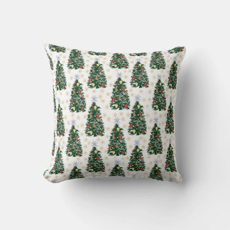 Almofada Árvores de Natal - Férias festivas