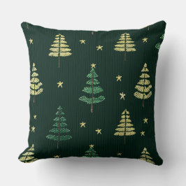 Almofada Árvores de Pinheiro de Natal Russo
