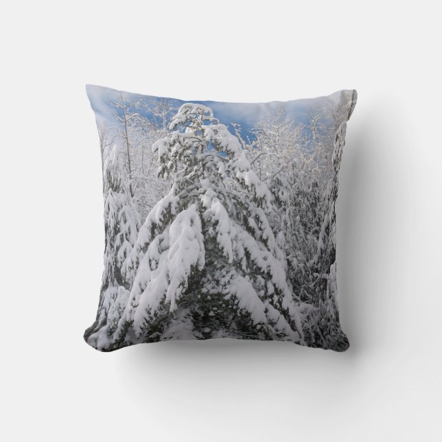 Almofada Árvores Neves (Frente)