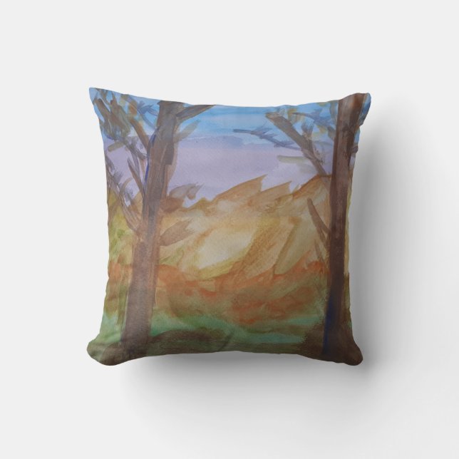 Almofada Árvores Sunitas Jogam Cushion (Frente)
