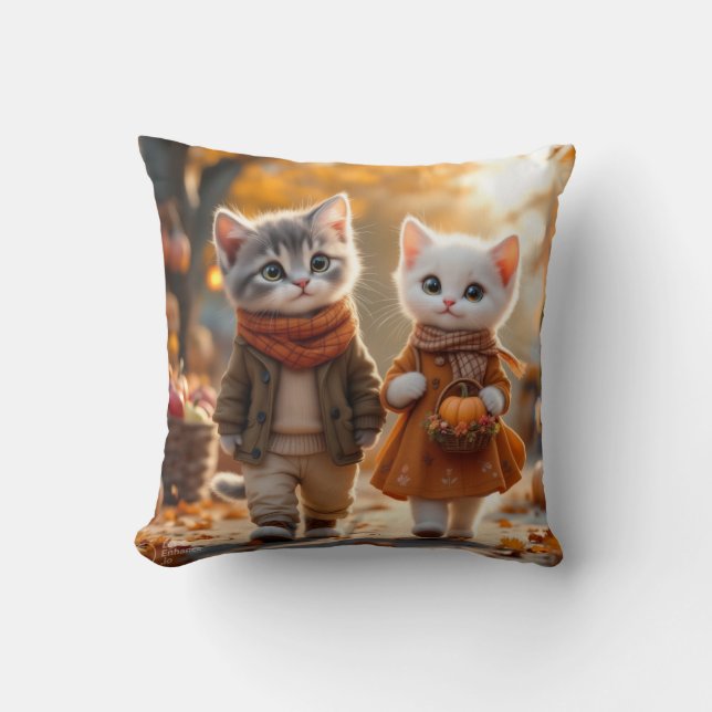 Almofada As Aventuras de Tom & Luna – Caminhada Aconchegant (Frente)