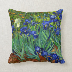 Almofada As íris de Van Gogh