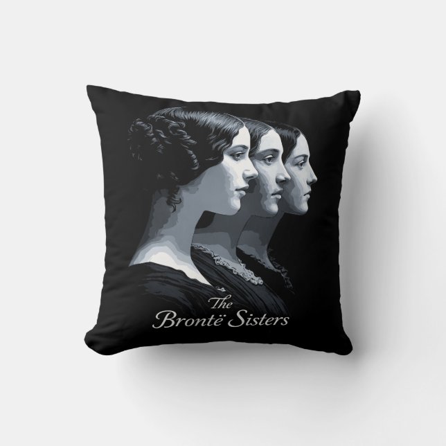 Almofada As Irmãs Brontë (Frente)