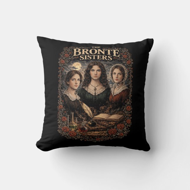 Almofada As Irmãs Brontë (Frente)