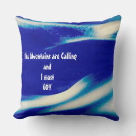 Almofada As montanhas chamam o Travesseiro