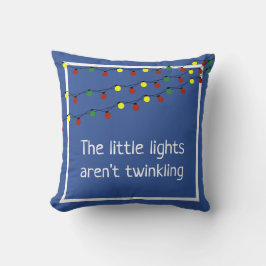 Almofada As pequenas luzes não estão piscando