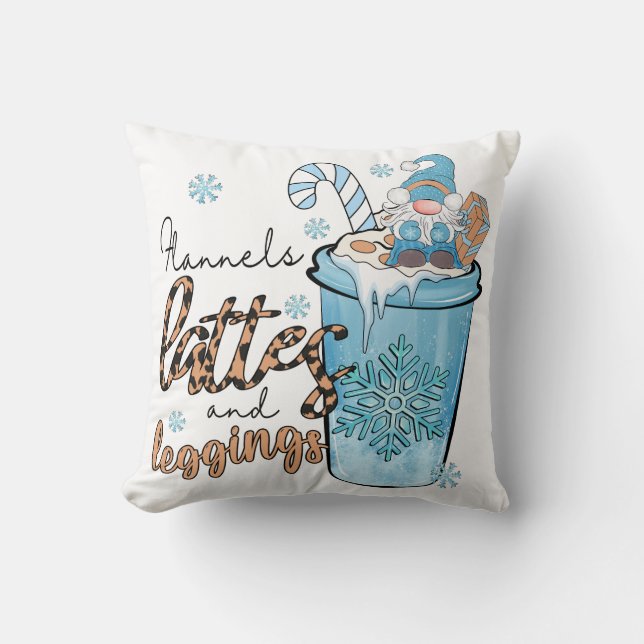 Almofada As três coisas mais importantes no inverno (Frente)