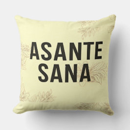 Almofada Asante Sana Creme de Manteiga – Dourado Quente Afi
