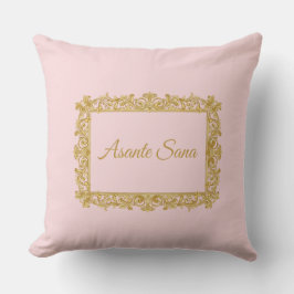 Almofada Asante Sana Sunset Rosa & Dourado – Oválio Celesti