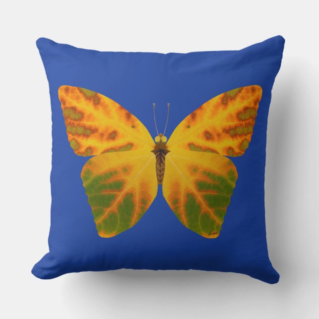 Almofada Aspen Leaf Butterfly 1 (Frente)