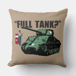 Almofada Assistente retro do posto de gasolina dos anos 50: