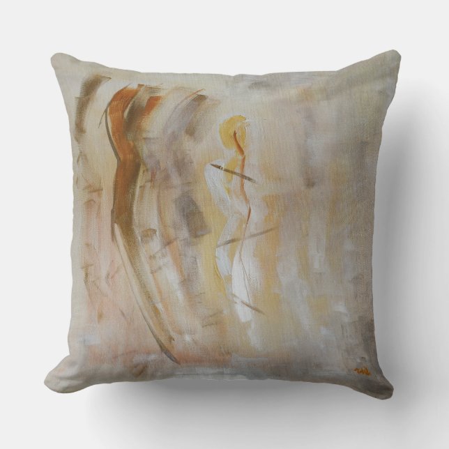 Almofada 'Astral Lights' por Ramona Walach (Frente)